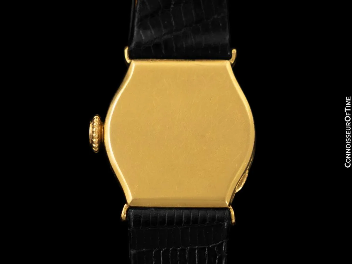 1920's Tiffany & Co. Ladies Art Deco Vintage Watch - 18K Gold