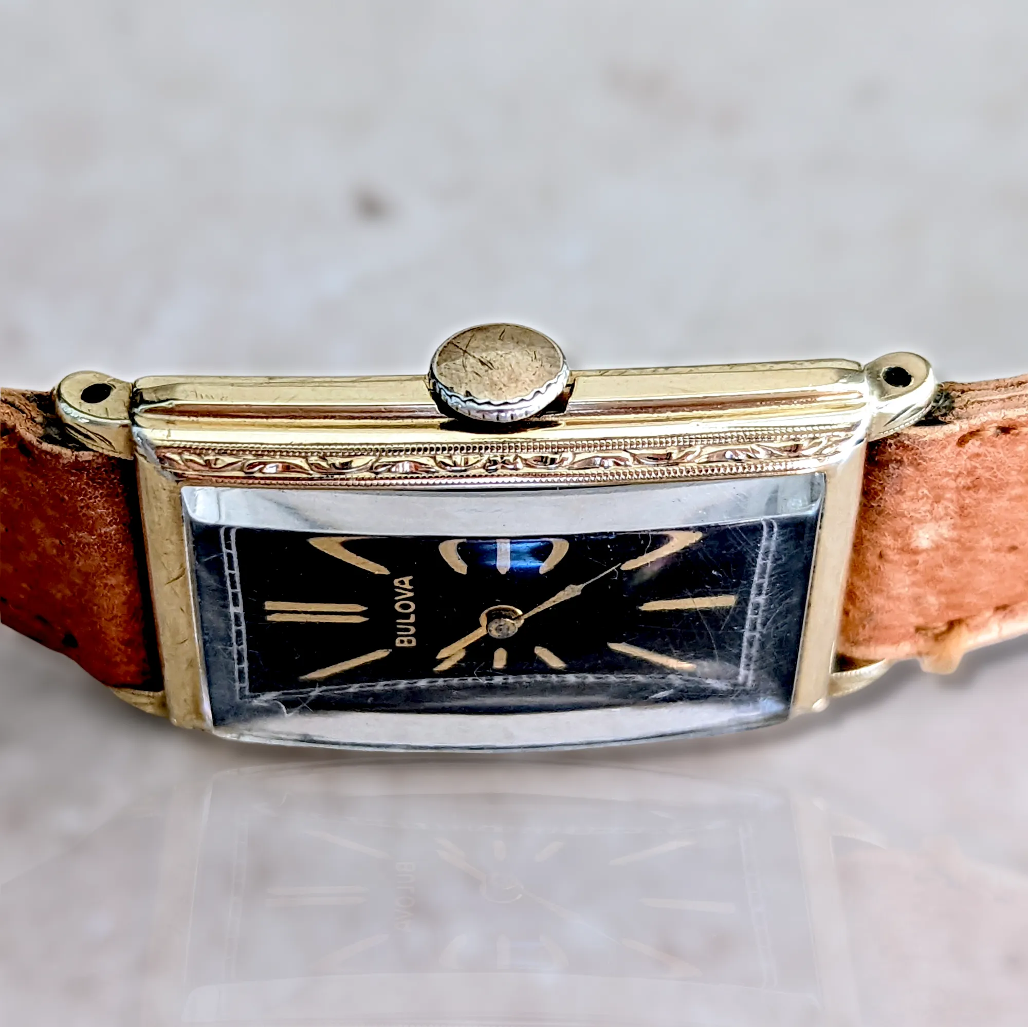 1936 BULOBA BRETON Watch 21 Jewels Cal. 8AE Swiss Made