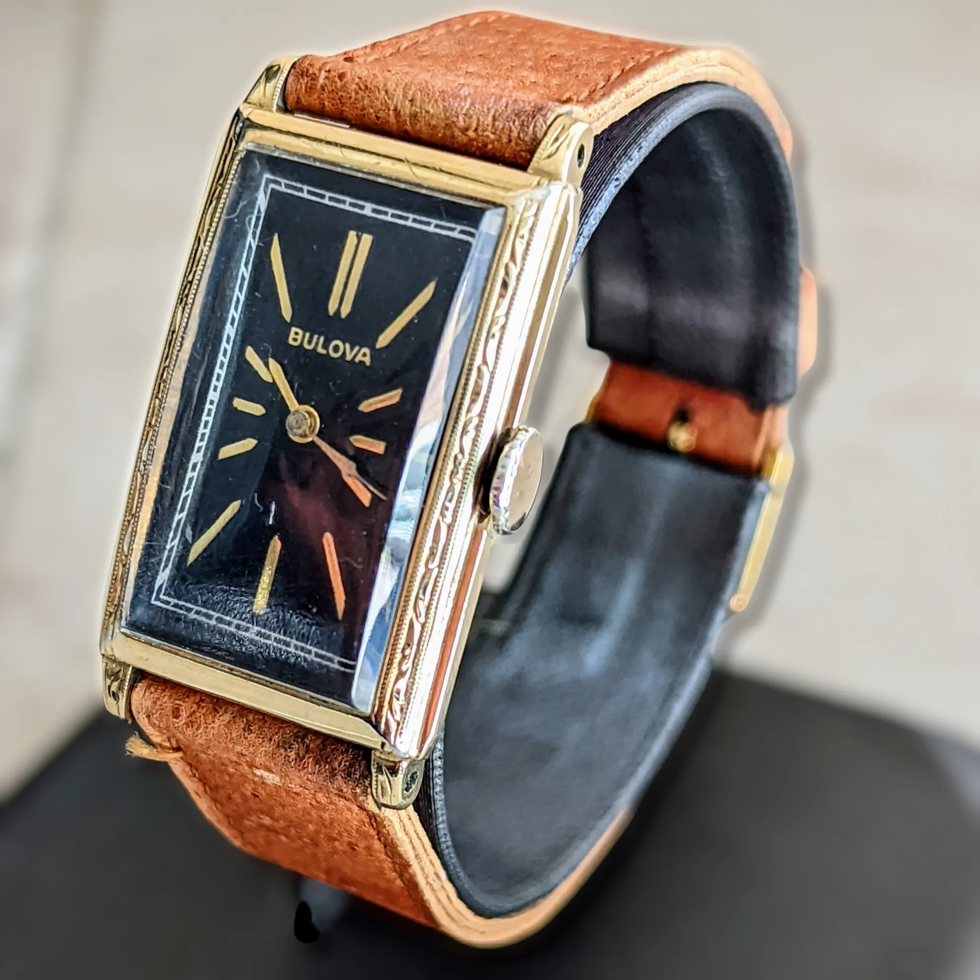 1936 BULOBA BRETON Watch 21 Jewels Cal. 8AE Swiss Made