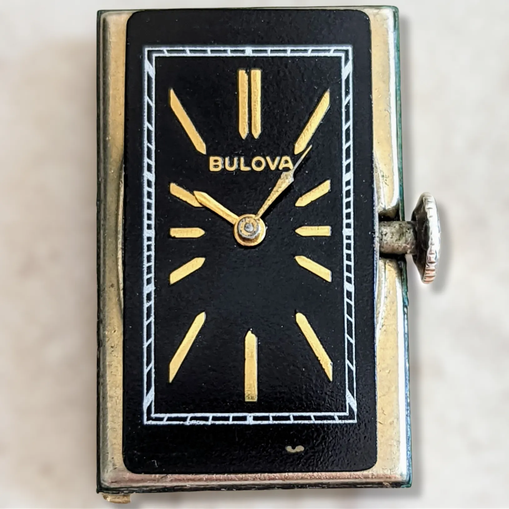 1936 BULOBA BRETON Watch 21 Jewels Cal. 8AE Swiss Made