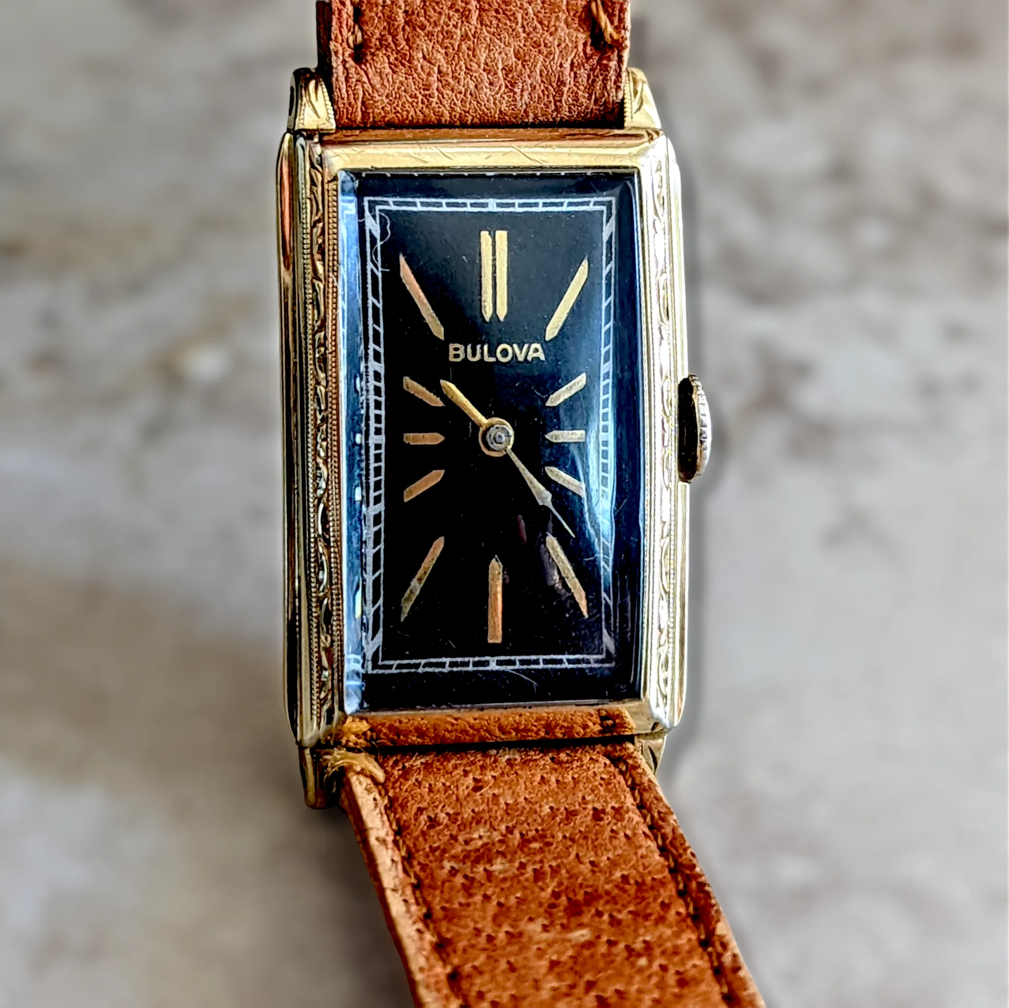 1936 BULOBA BRETON Watch 21 Jewels Cal. 8AE Swiss Made