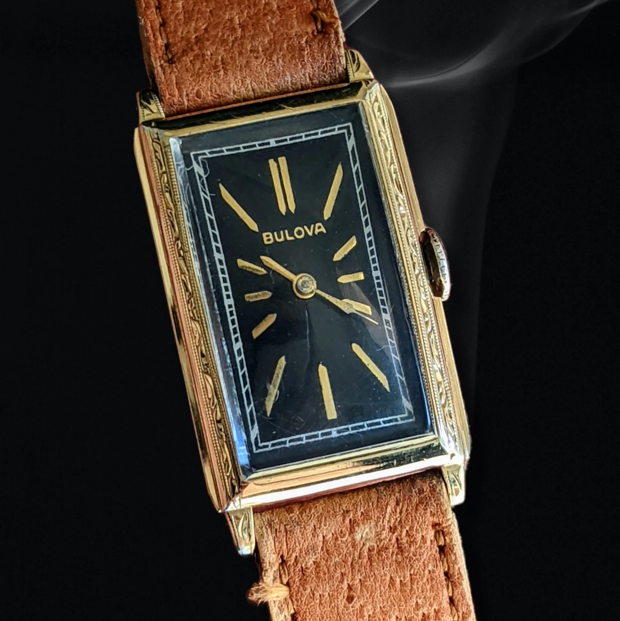 1936 BULOBA BRETON Watch 21 Jewels Cal. 8AE Swiss Made