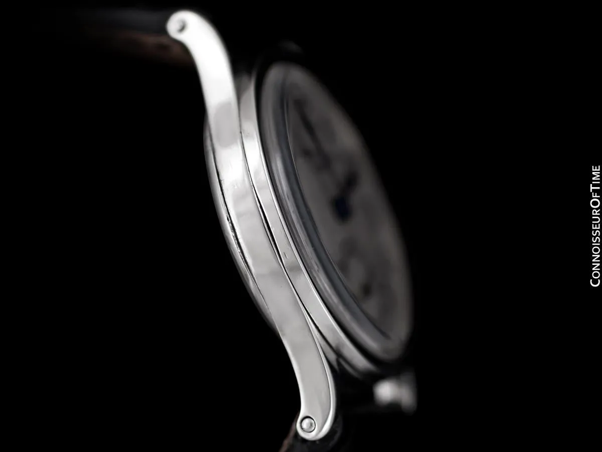 1936 Patek Philippe Vintage Calatrava Ref. 96 Mens Watch, Stainless Steel with Extract - The Original