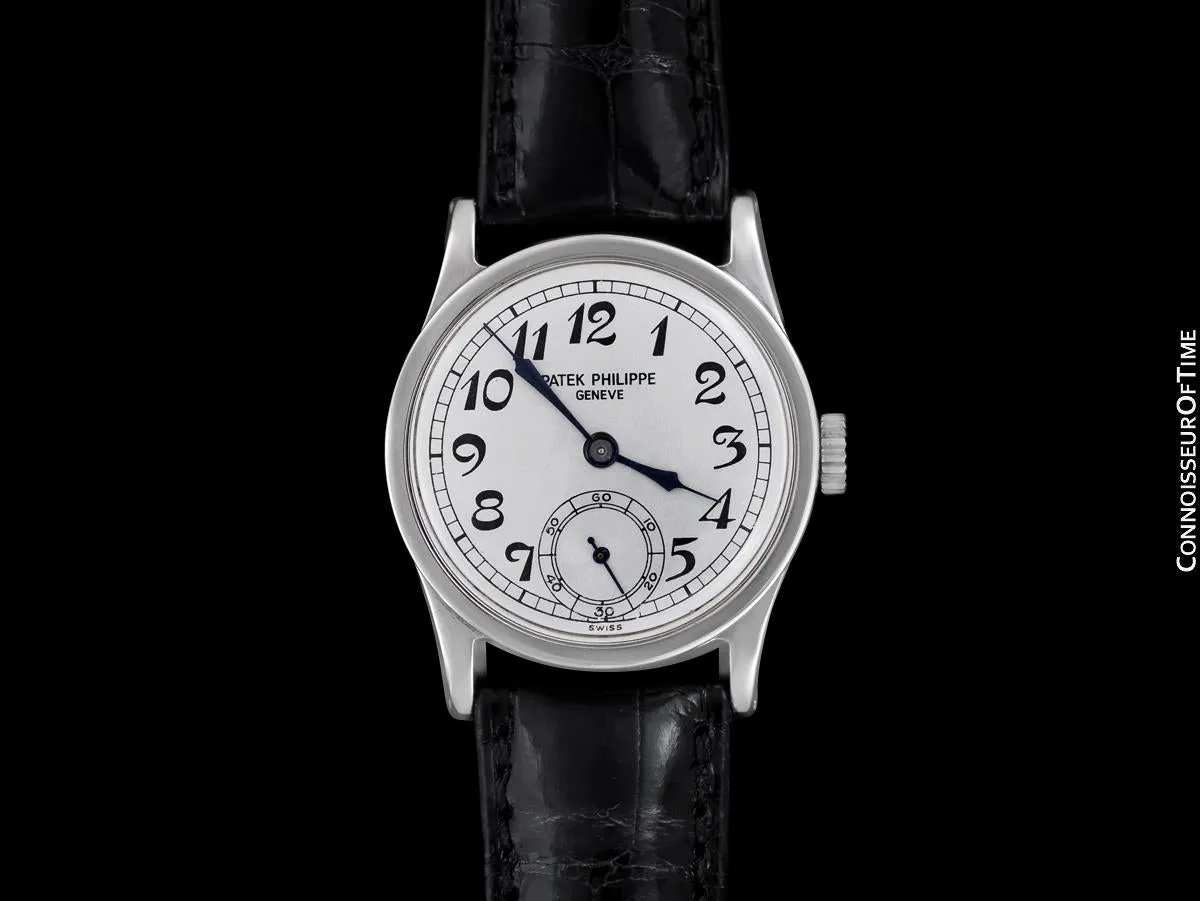 1936 Patek Philippe Vintage Calatrava Ref. 96 Mens Watch, Stainless Steel with Extract - The Original