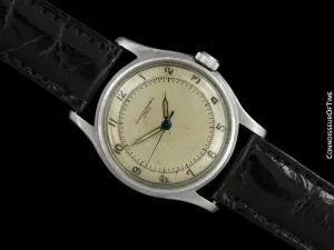 1940 Vacheron & Constantin Vintage WWII Era Military Style Watch - Stainless Steel