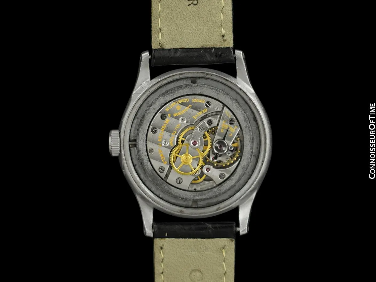 1940 Vacheron & Constantin Vintage WWII Era Military Style Watch - Stainless Steel