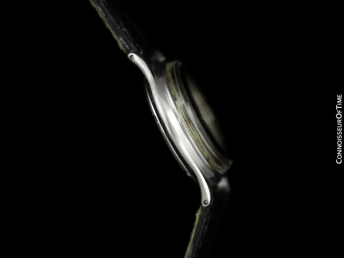 1940 Vacheron & Constantin Vintage WWII Era Military Style Watch - Stainless Steel