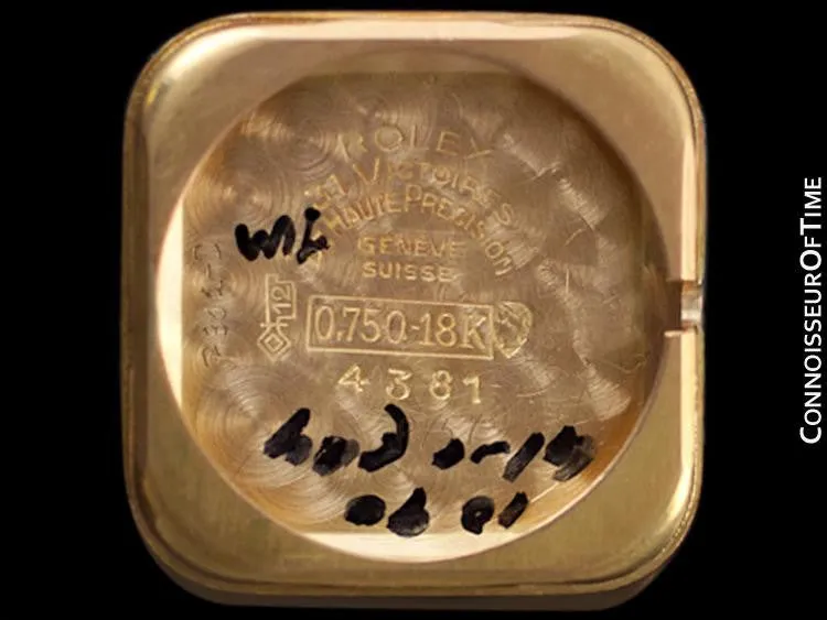 1945 Rolex Vintage Ladies Dress Watch - 18K Rose Gold