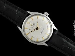 1950 Omega Seamaster Vintage Mens Cal. 351 "Hammer" Automatic Watch - Stainless Steel