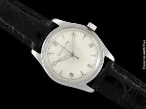 1950's Tiffany & Co. by Cresarrow Classic Vintage Mens Automatic Watch - Stainless Steel