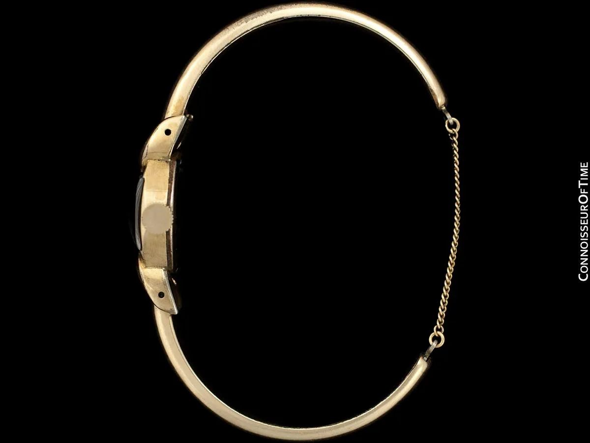 1953 Bulova Vintage Ladies 10K Gold Filled Watch - Owned & Worn by Actress Loretta Young