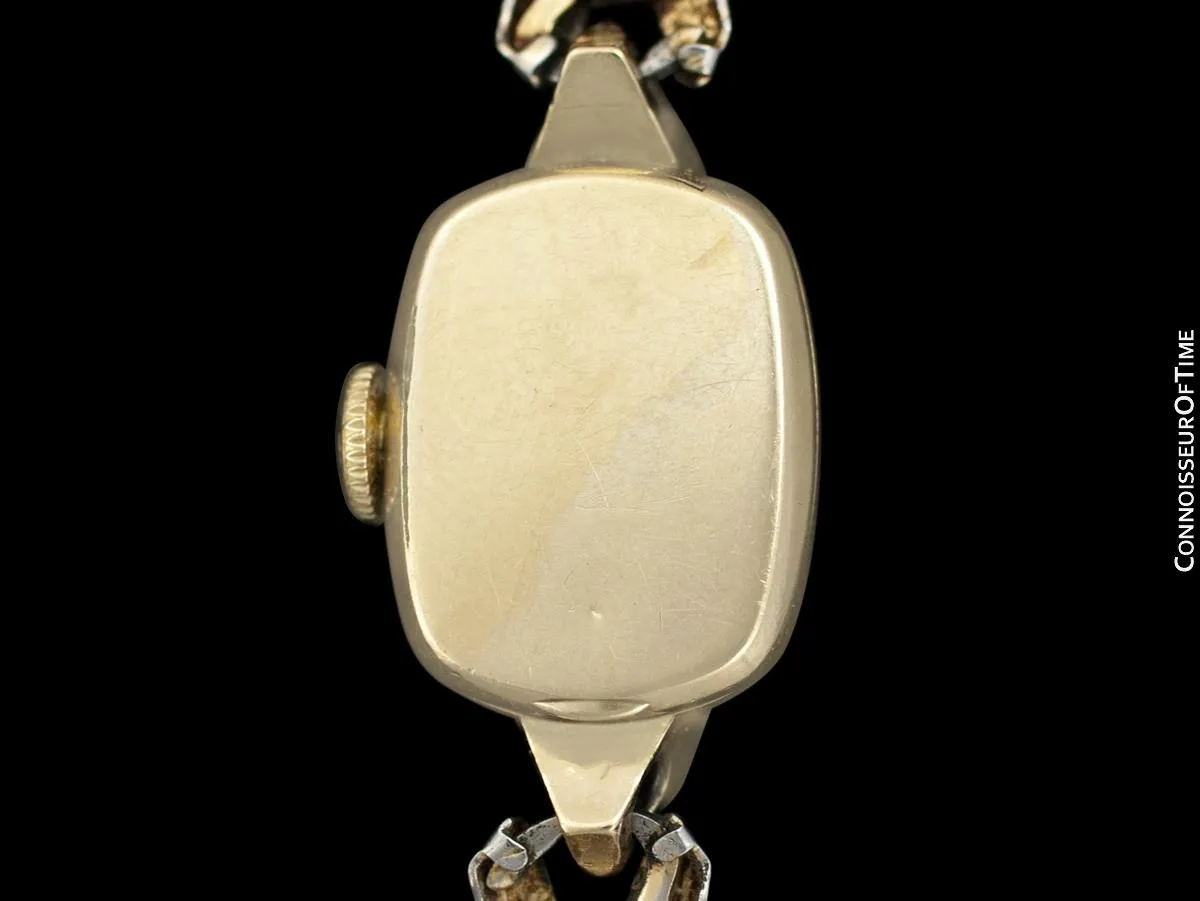 1955 Omega Vintage Ladies Gold Plated Watch - Owned and Worn by Actress Loretta Young