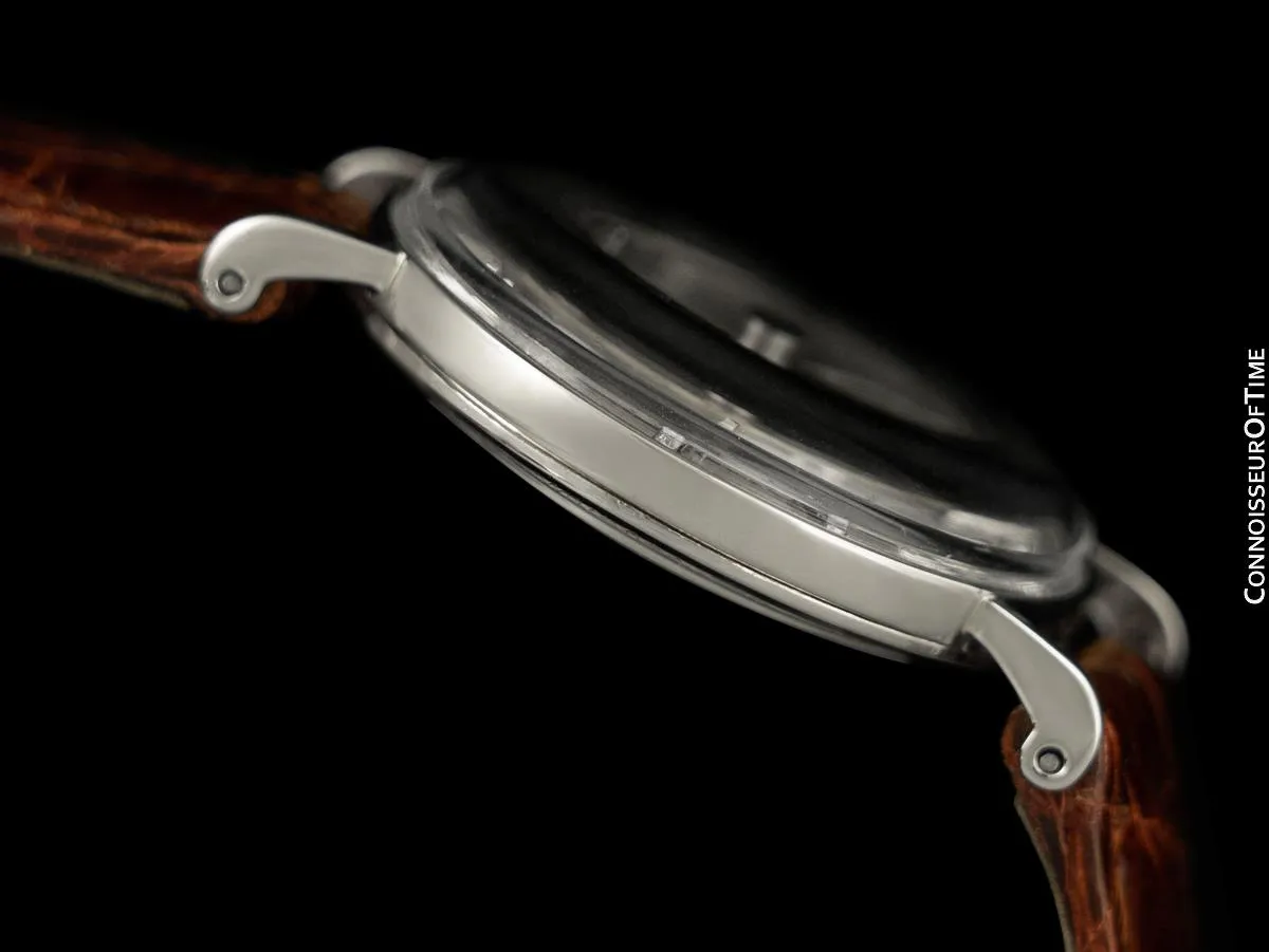 1956 Jaeger-LeCoultre / Vacheron & Constantin Vintage Galaxy Mystery Dial - 14K White Gold & Diamonds