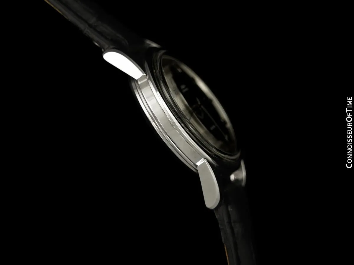 1958 Omega Seamaster Mens Vintage Calatrava Automatic Watch - Stainless Steel