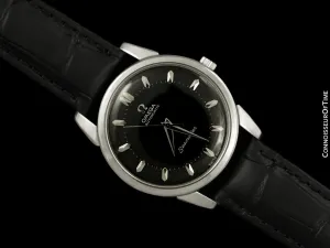 1958 Omega Seamaster Mens Vintage Calatrava Automatic Watch - Stainless Steel