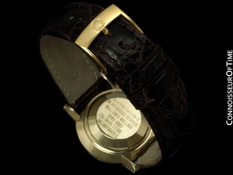1960's Omega Vintage Midsize Mens Seamaster, Automatic - 14K Gold