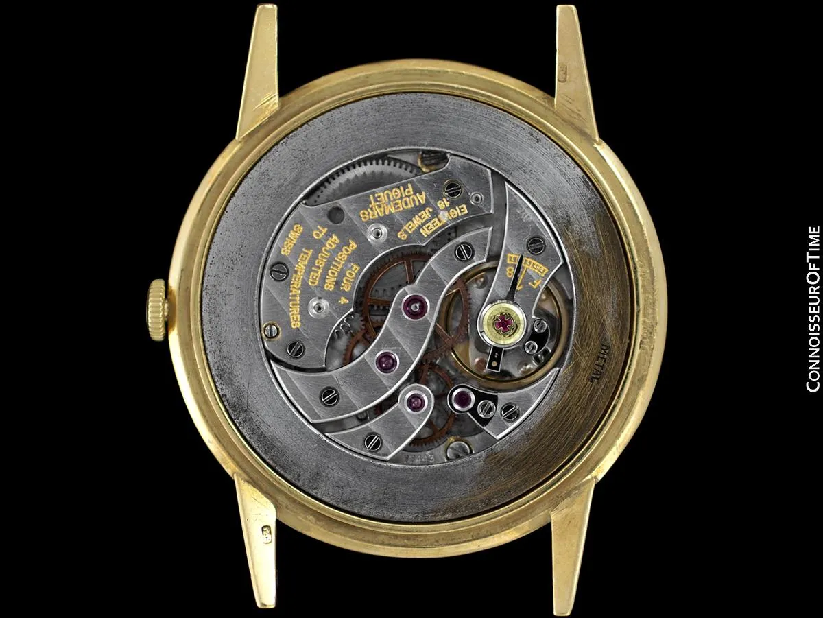 1961 Audemars Piguet Calatrava Vintage Mens Dress Watch - 18K Gold