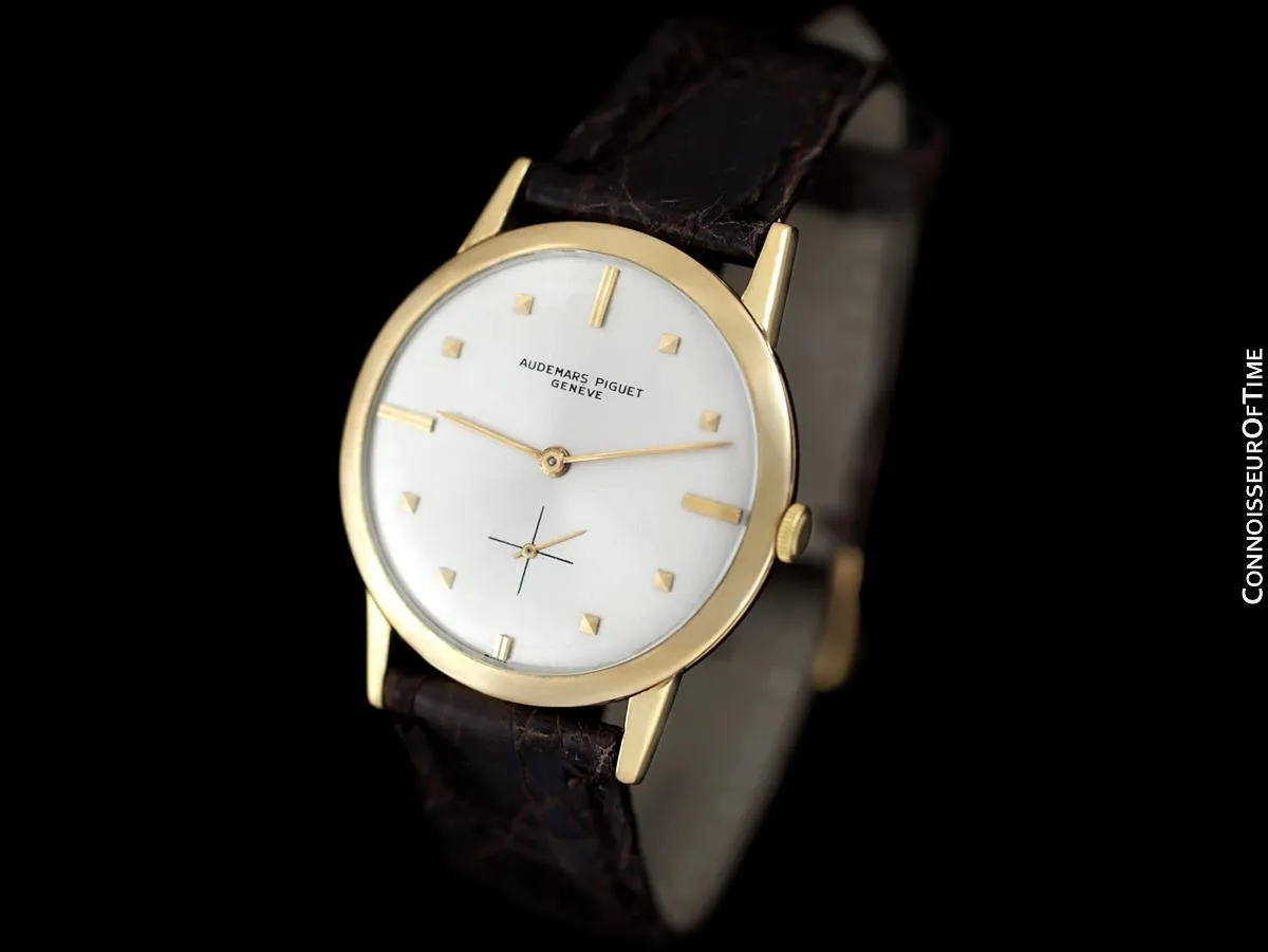 1961 Audemars Piguet Calatrava Vintage Mens Dress Watch - 18K Gold