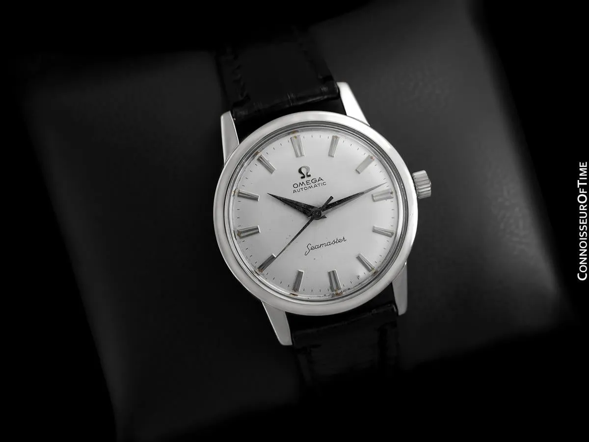 1962 Omega Seamaster Vintage Mens Automatic Caliber 552 Watch - Stainless Steel