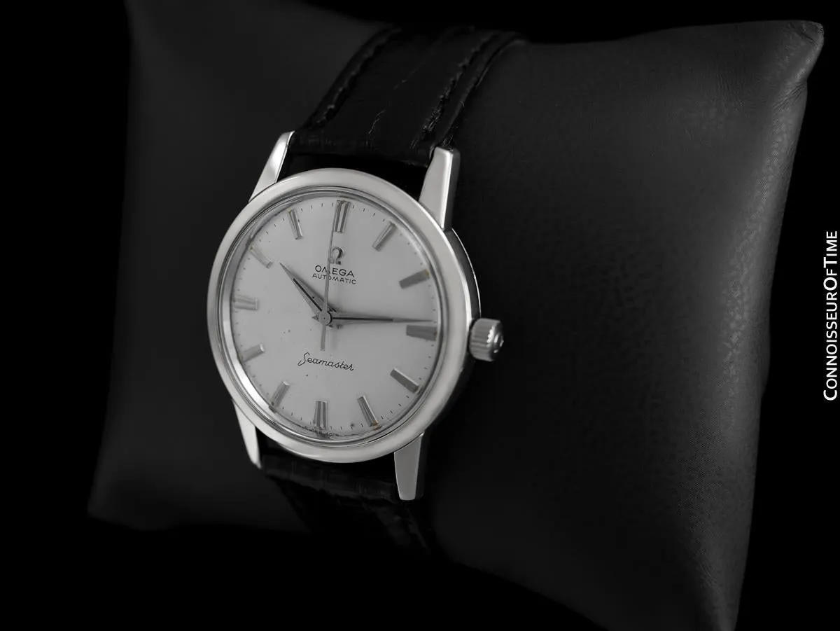 1962 Omega Seamaster Vintage Mens Automatic Caliber 552 Watch - Stainless Steel