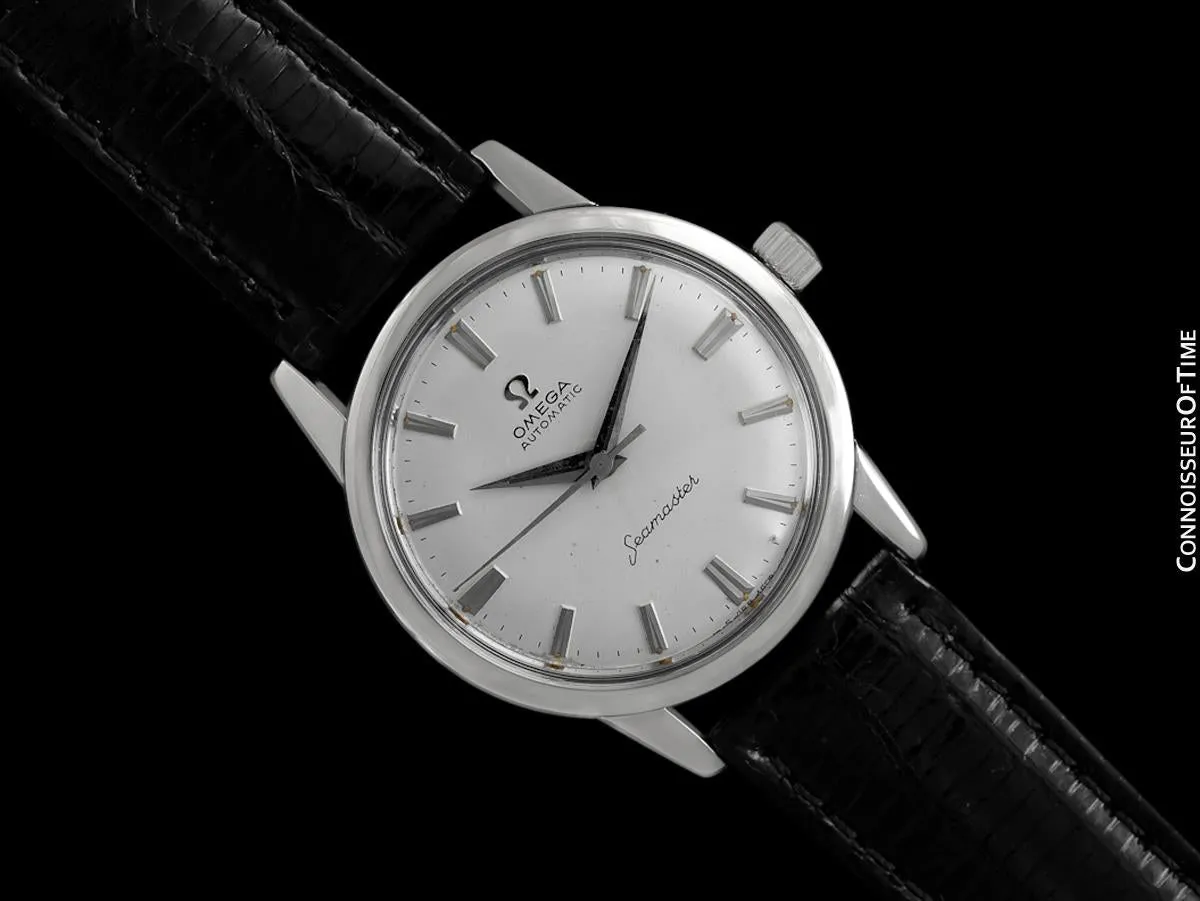 1962 Omega Seamaster Vintage Mens Automatic Caliber 552 Watch - Stainless Steel