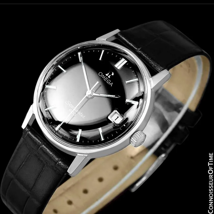 1965 Omega Seamaster 600 Vintage Mens Handwound Watch - Stainless Steel