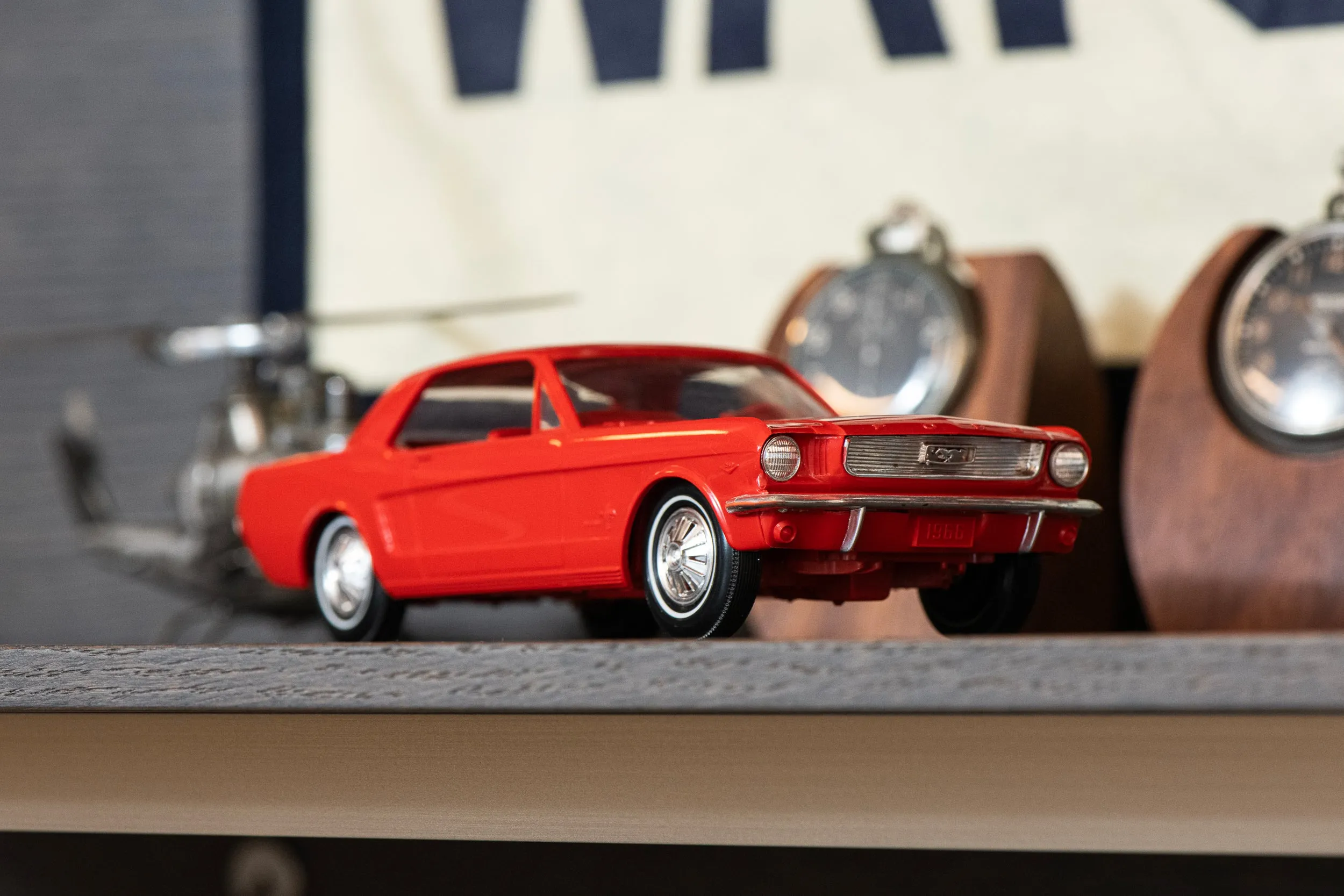 1966 Mustang Fastback Ford Dealer Promo Model from AMT