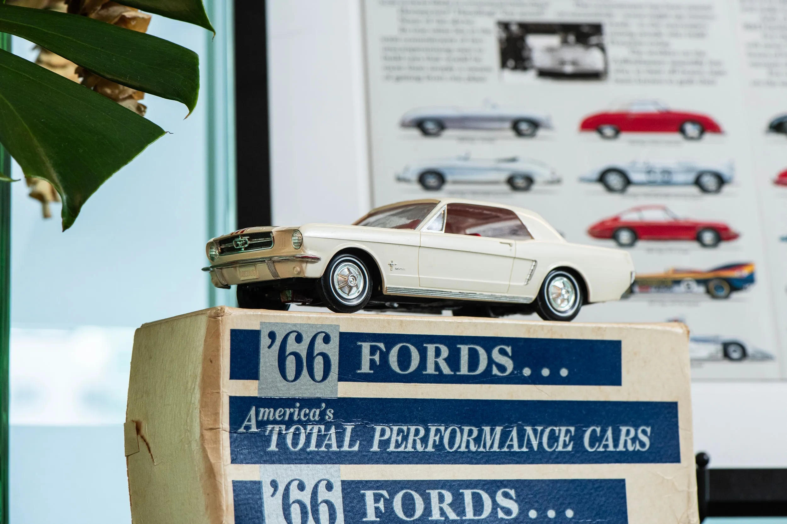 1966 Mustang Ford Dealer Promo Model from AMT