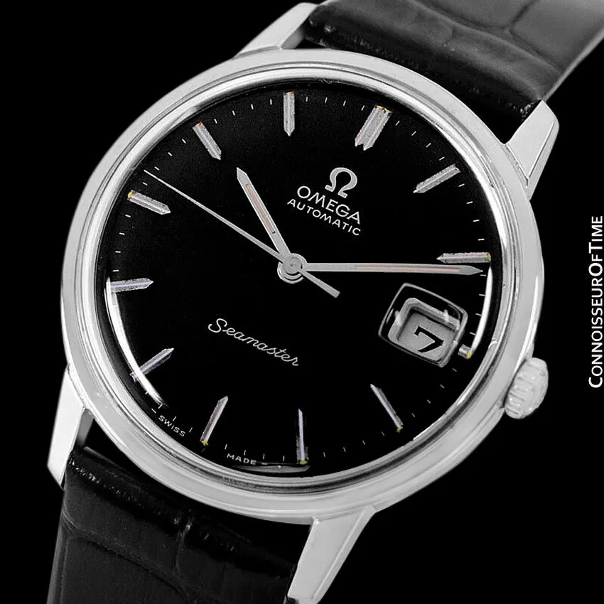 1967 Omega Seamaster Vintage Mens Rare Cal. 560 Watch, Automatic, Date - Stainless Steel