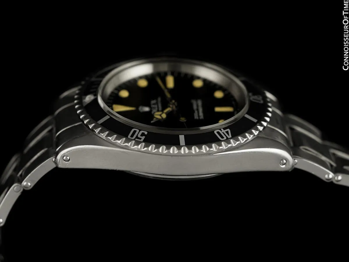 1967 Rolex Submariner Vintage Mens Ref. 5513 Stainless Steel Watch - Meters First