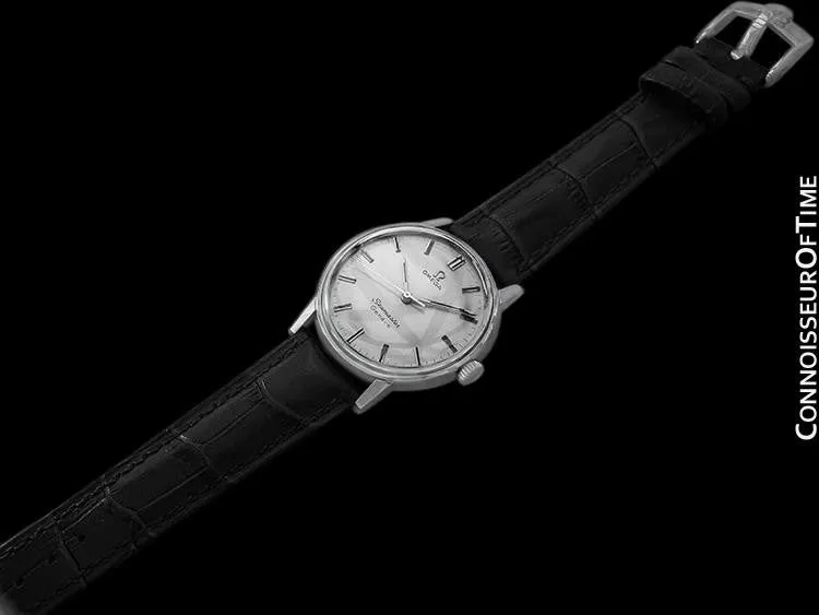 1968 Omega Seamaster (600) Geneve Vintage Mens Handwound Watch - Stainless Steel