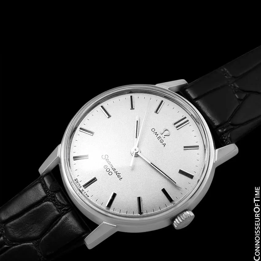 1968 Omega Seamaster 600 Vintage Mens Handwound Watch - Stainless Steel