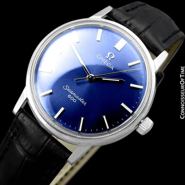 1968 Omega Seamaster 600 Vintage Mens Handwound Watch - Stainless Steel