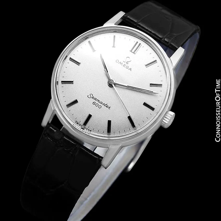 1968 Omega Seamaster 600 Vintage Mens Handwound Watch - Stainless Steel