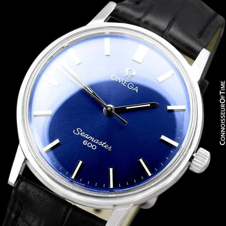 1968 Omega Seamaster 600 Vintage Mens Handwound Watch - Stainless Steel