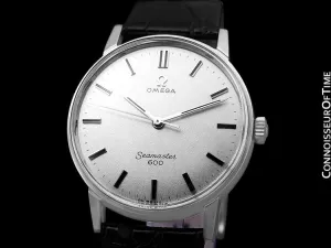 1968 Omega Seamaster 600 Vintage Mens Handwound Watch - Stainless Steel