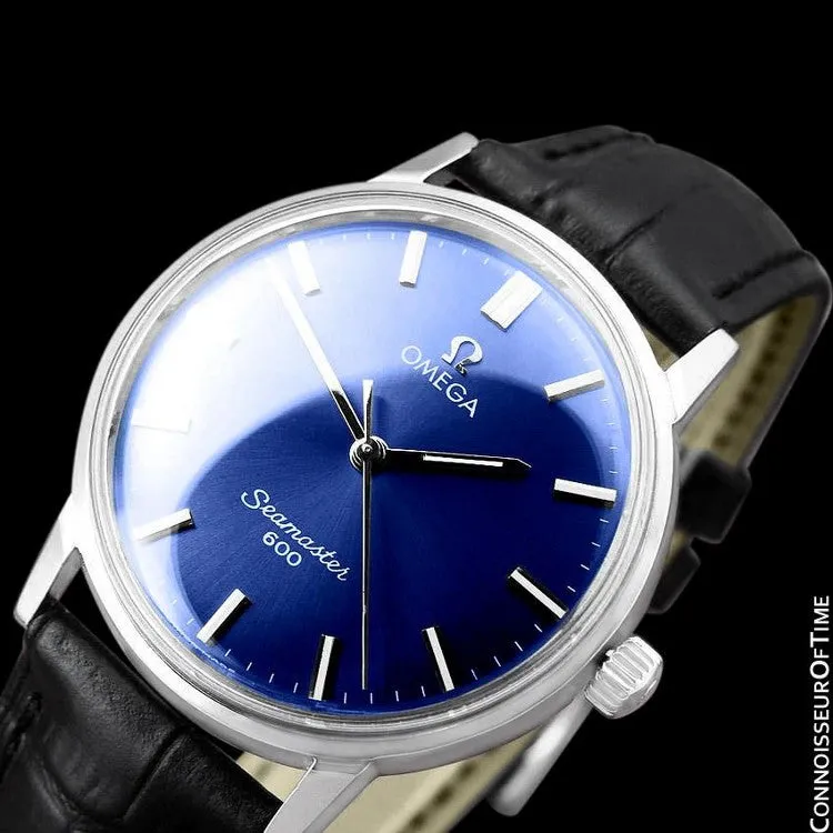 1968 Omega Seamaster 600 Vintage Mens Handwound Watch - Stainless Steel