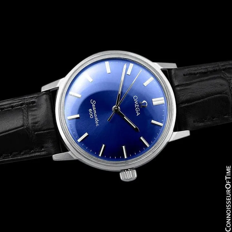 1968 Omega Seamaster 600 Vintage Mens Handwound Watch - Stainless Steel