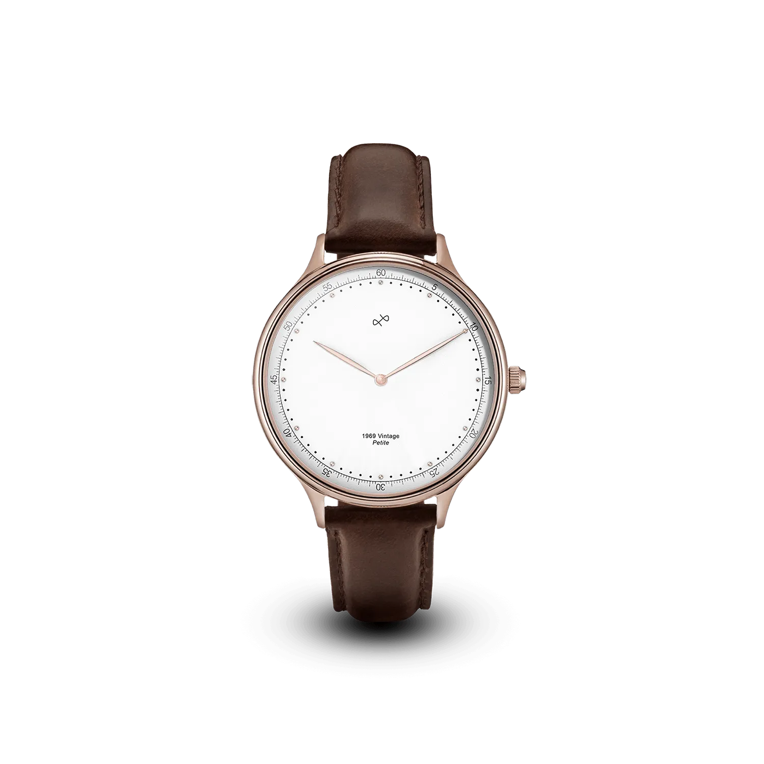 1969 Petite, Rose Gold / White