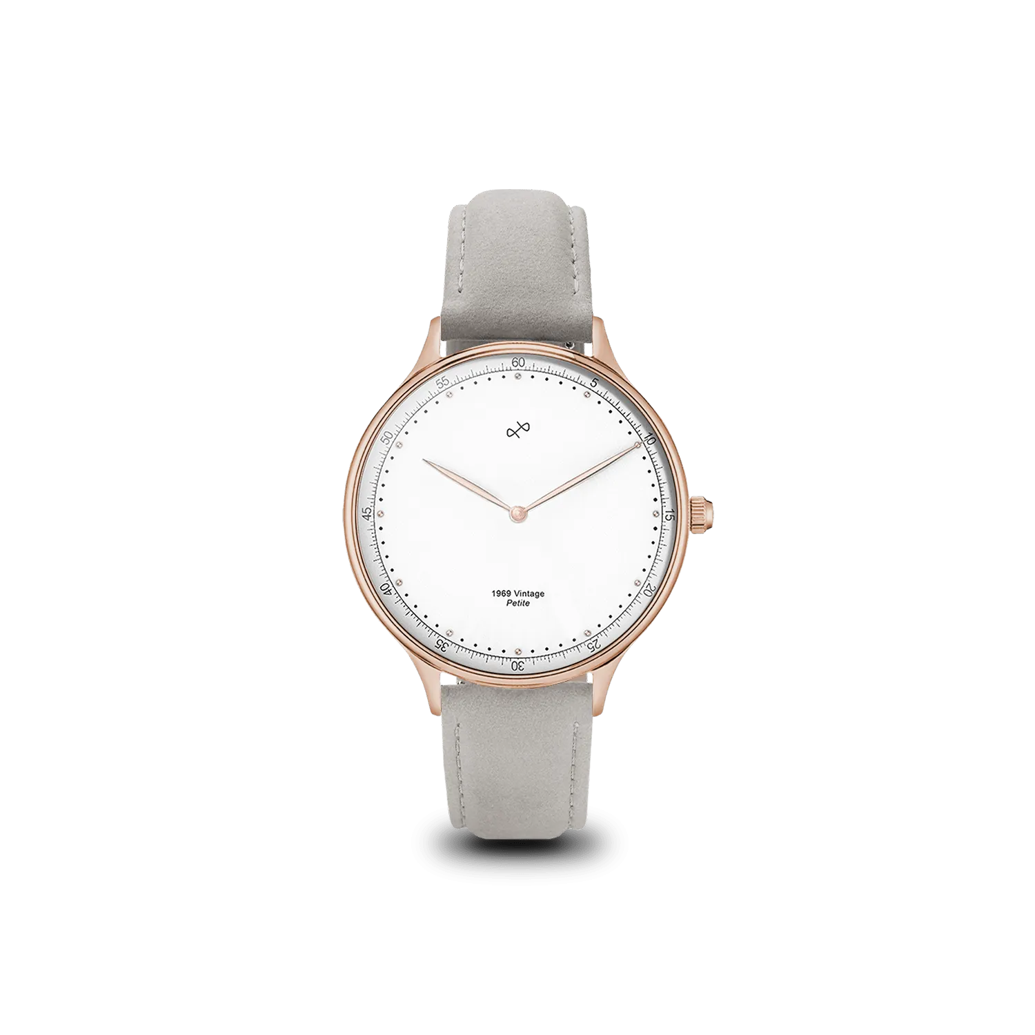 1969 Petite, Rose Gold / White