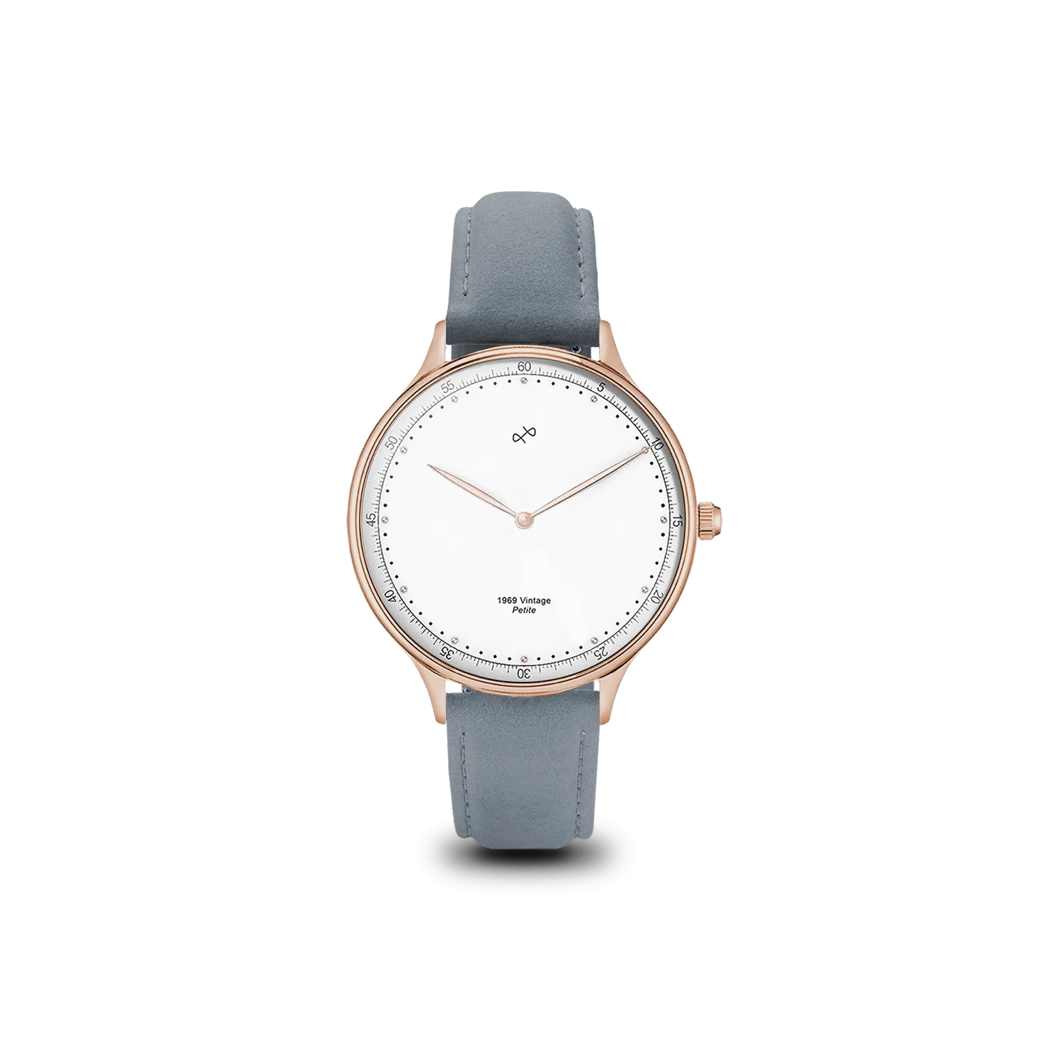 1969 Petite, Rose Gold / White
