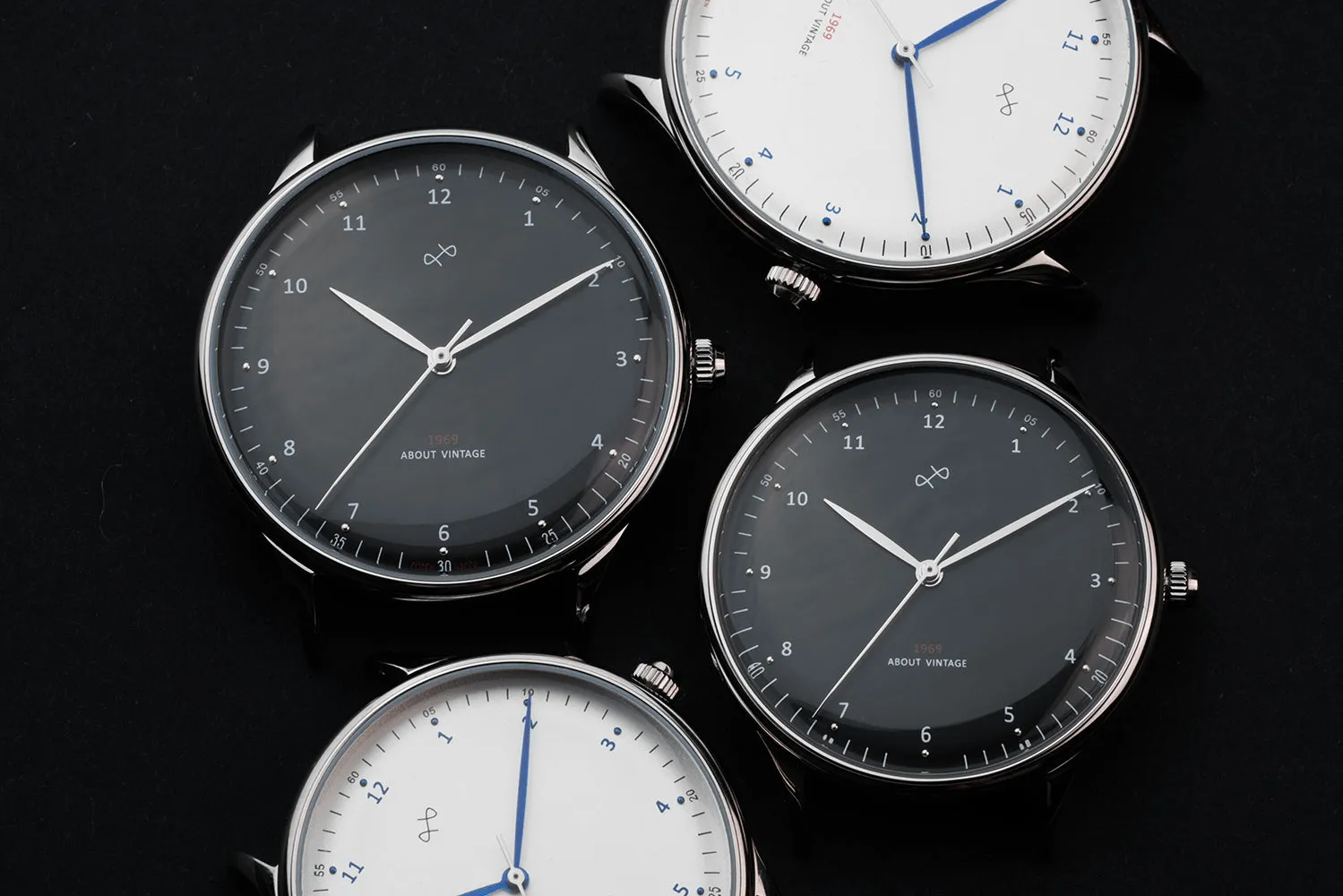 1969 Vintage, Steel / Black – 36mm