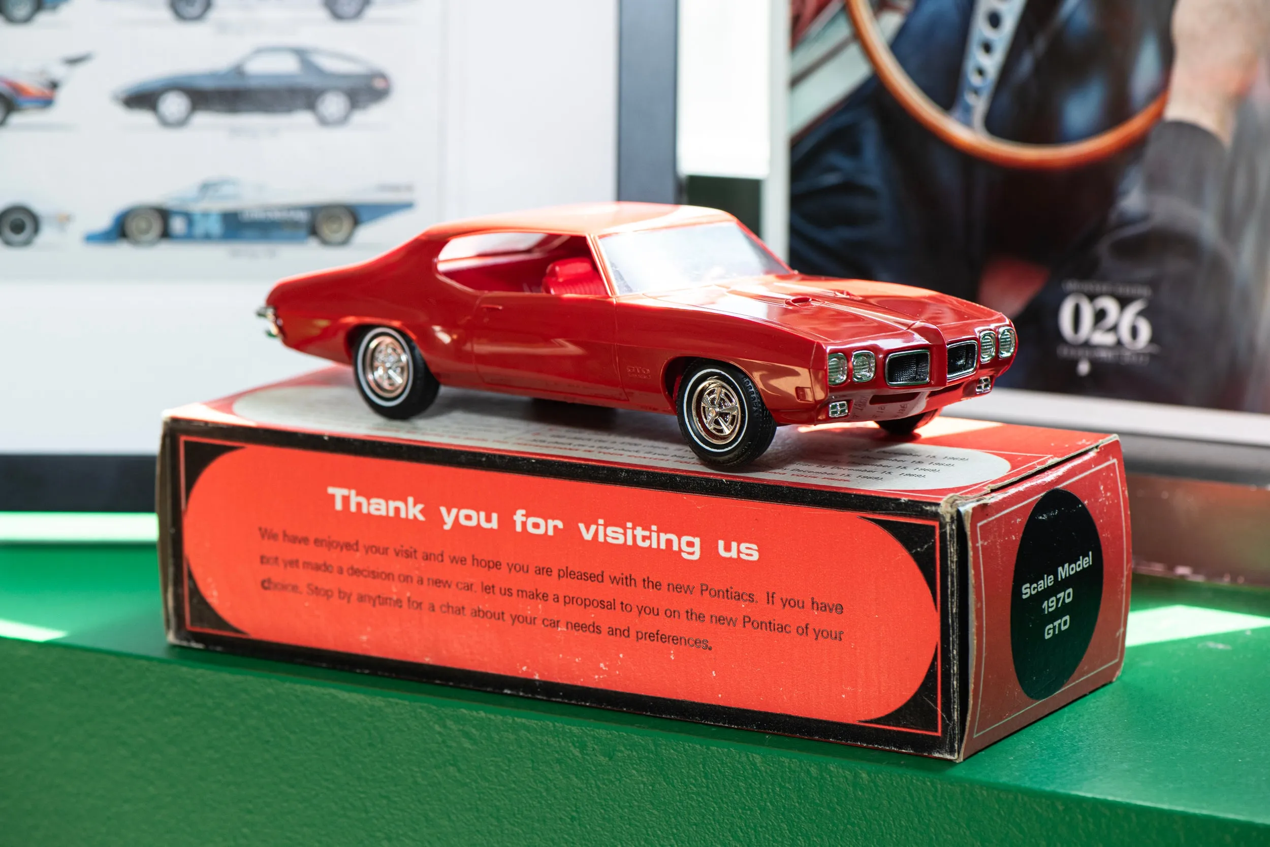 1970 GTO Pontiac Dealer Promo Model by AMT