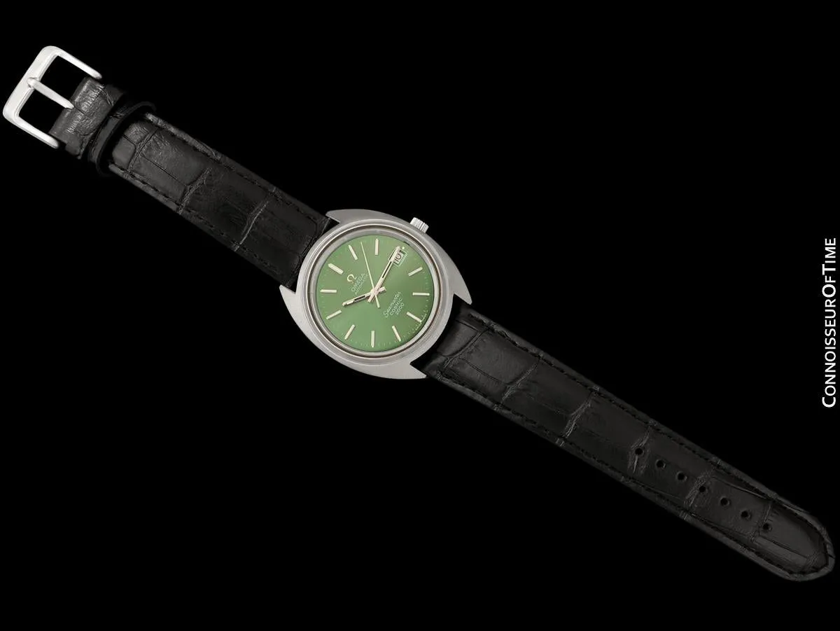 1970's Omega Seamaster COSMIC 2000 Vintage Retro Mens Dive Watch, Date - Stainless Steel