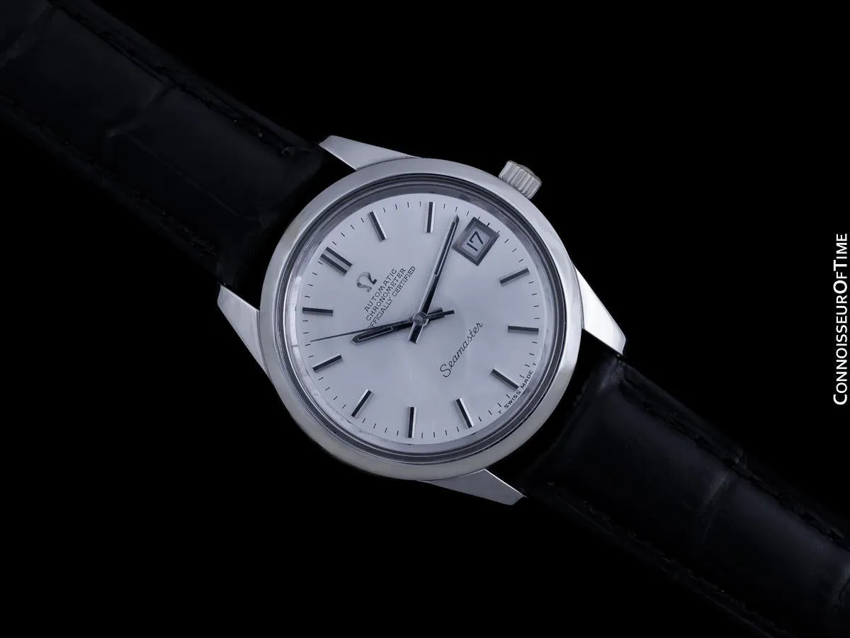 1971 Omega Seamaster Chronometer Vintage Mens Cal. 1011 Watch - Stainless Steel