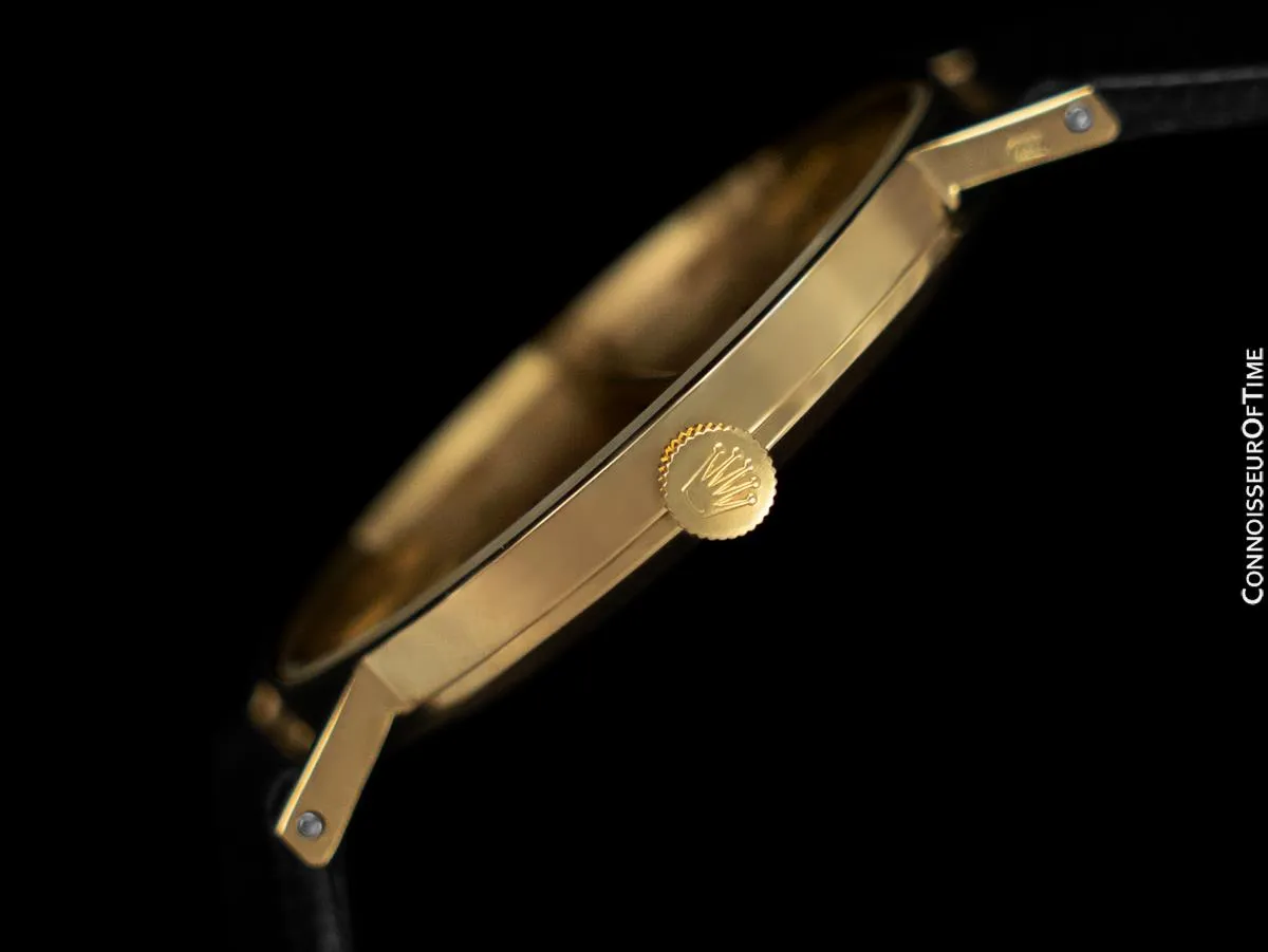 1972 Rolex Cellini Vintage Mens Handwound Ref. 3833 Watch - 18K Gold