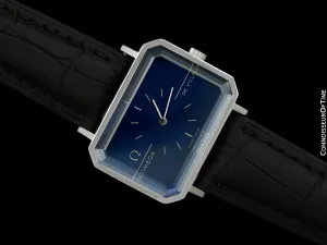 1973 Omega De Ville Mens Midsize "Emerald" Modern Watch By Andrew Grima - Stainless Steel
