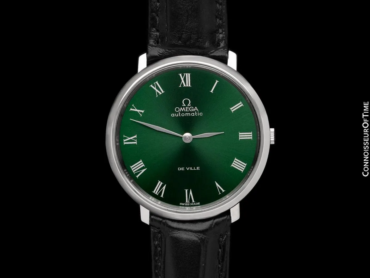 1973 Omega Vintage De Ville Mens Full Size Automatic Watch - Stainless Steel
