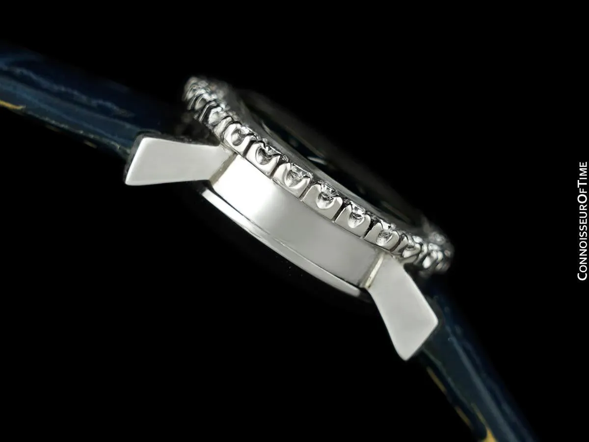 1973 Rolex Ladies Vintage Dress Bracelet Watch - Stainless Steel & Diamonds