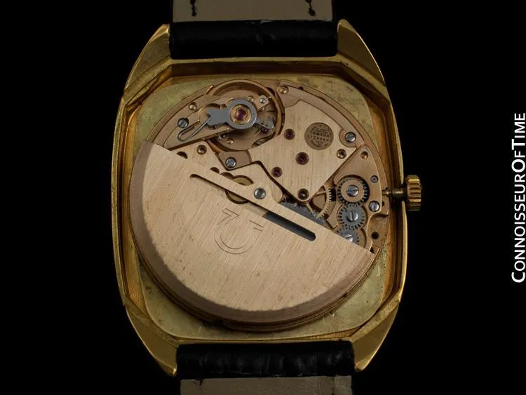 1974 Omega Constellation Chronometer Vintage Mens Watch - 18K Gold Plated & Stainless Steel